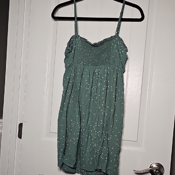 O'Neill M Mint Green Dress with White Dots - Picture 11 of 11